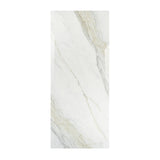 PLACIA BIANCO 120x280cm 09mm – Book-Match Glossy Porcelain Tile