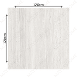 Roma Travertine Bianco 120x120cm 09mm – Matt