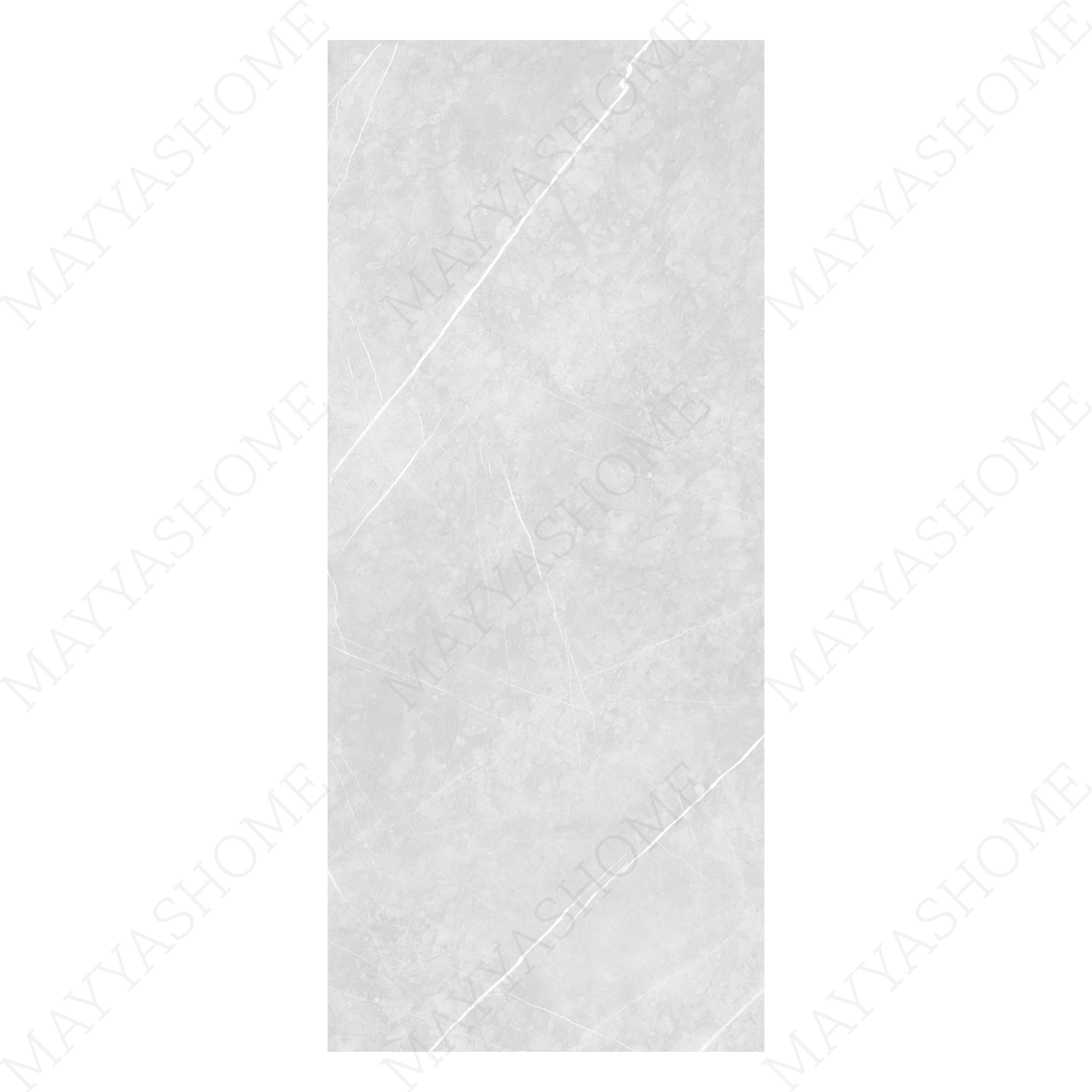 PIETRA BIANCO 120x278cm white marble look tile with soft veining and a polished glossy finish. A premium large format tile for luxurious interiors.