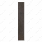 Emient Wenge dark brown wood-look porcelain plank tile with fine grain texture