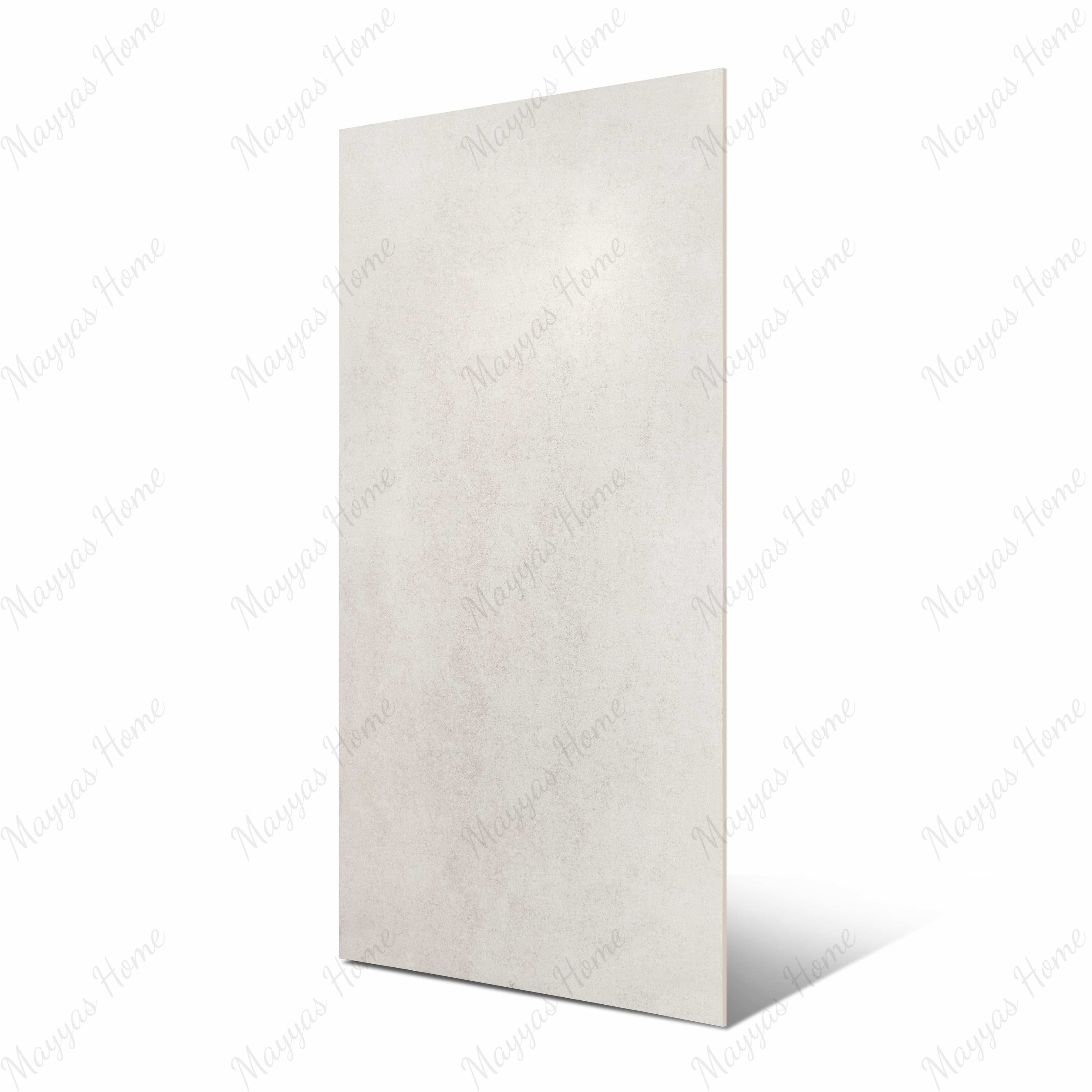 Norway Cemento Bianco 120x240cm carving matt porcelain tile. White cement look, durable 09mm format, stylish matt finish for walls and floors.
