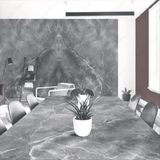 Fior Di Bosco 160x320cm 06mm – Book-Match Glossy Porcelain Tile