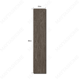 Shop 1806-K 15x80cm porcelain parquet tiles. 9mm thick, dark wood look flooring for stylish bedrooms, kitchens & living rooms in UAE homes.