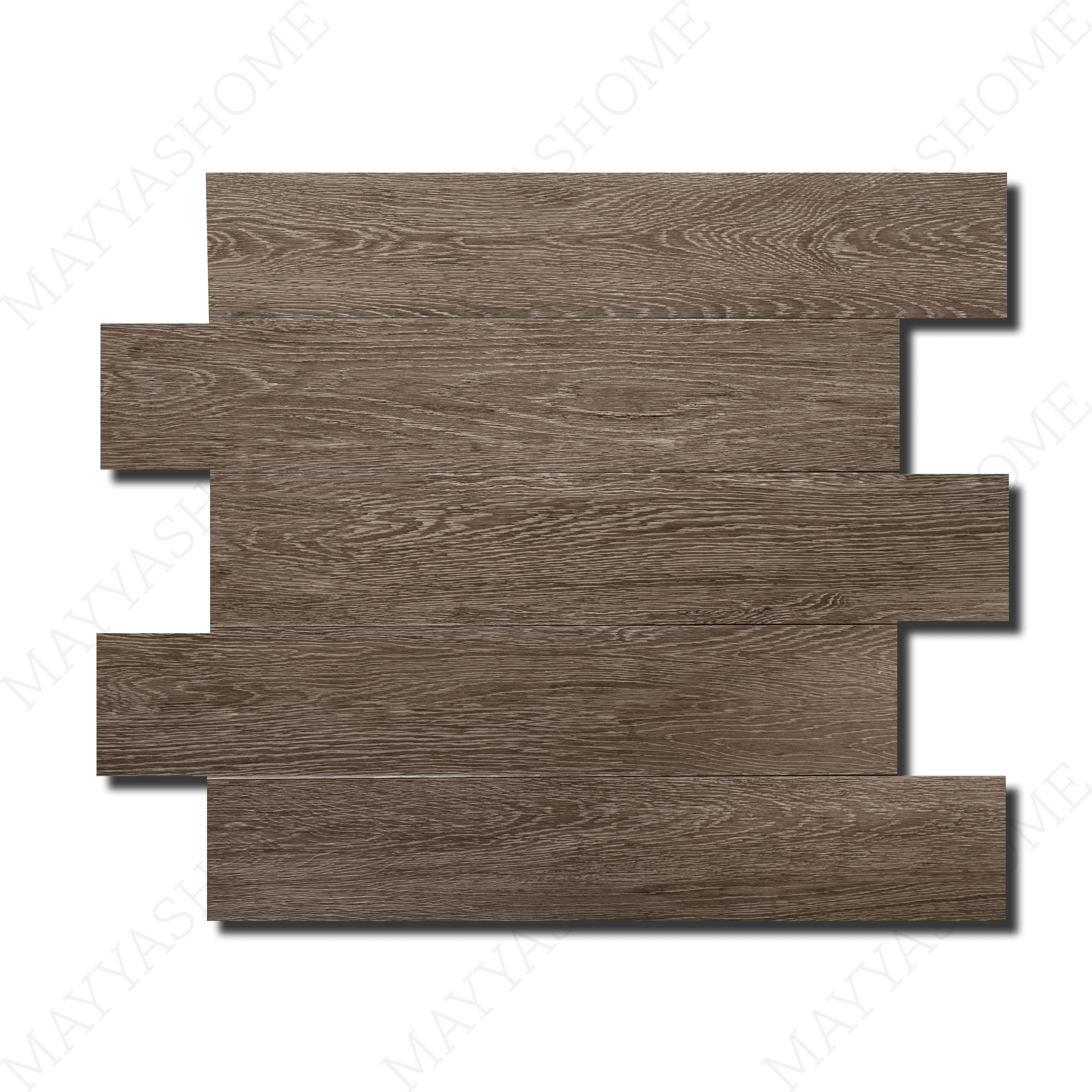 Shop 1806-K 15x80cm porcelain parquet tiles. 9mm thick, dark wood look flooring for stylish bedrooms, kitchens & living rooms in UAE homes.