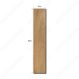 Buy 1807-K 15x80cm parquet porcelain tiles. 9mm thick, light wood look tiles for stylish bedrooms, kitchens & living rooms. Durable flooring in UAE.