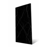 Noir Nero Polished Porcelain Slab 120x280cm 6mm Large Format Black Marble Look Tile