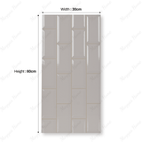 White 25L Civory 30x60cm 09mm Porcelain Tile