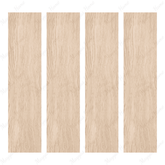 Emient Crema 20x120cm Matt Porcelain Tile, 09MM, Cream Wood Look