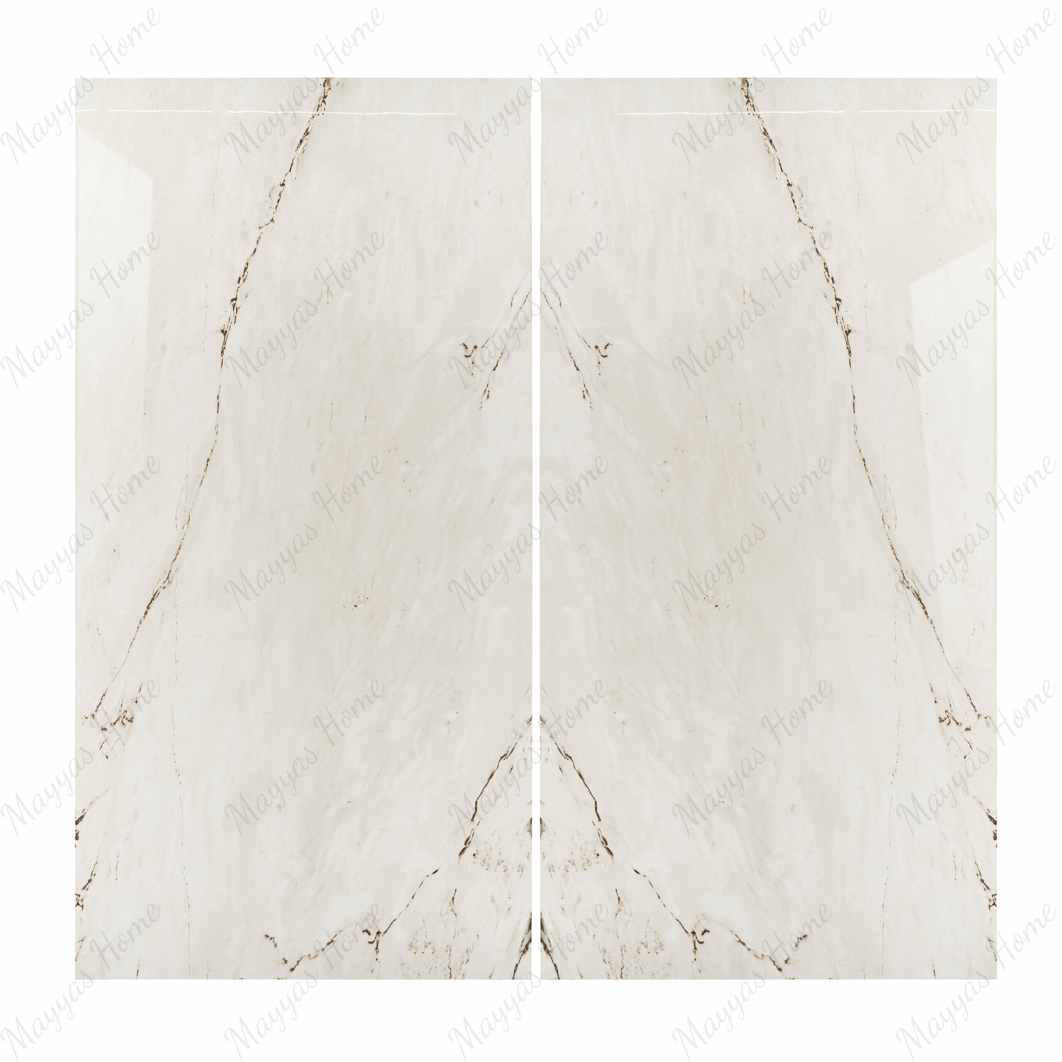 Cararra Geona Gold 120x240cm glossy tile with elegant golden veining and marble appeal. Perfect for luxury walls, floors, and premium interiors.