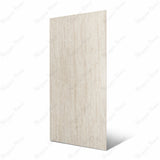 Travertino Real 120x240cm matt porcelain tile. Natural travertine stone look with a smooth matt finish, 09mm durable porcelain for walls and floors.