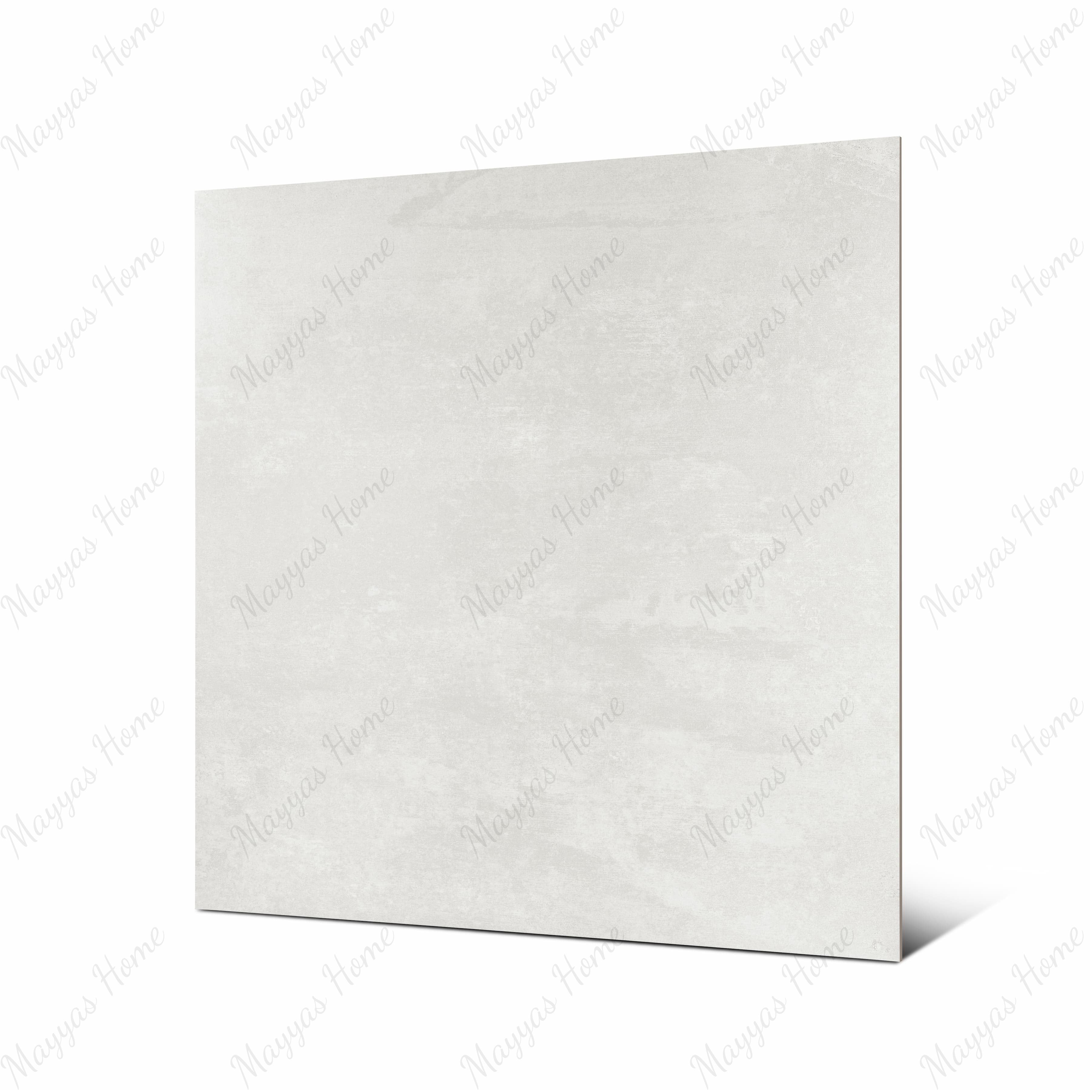 Granite White 120x120cm matt porcelain tile with subtle stone detail. Durable, stylish, and ideal for walls and modern flooring.