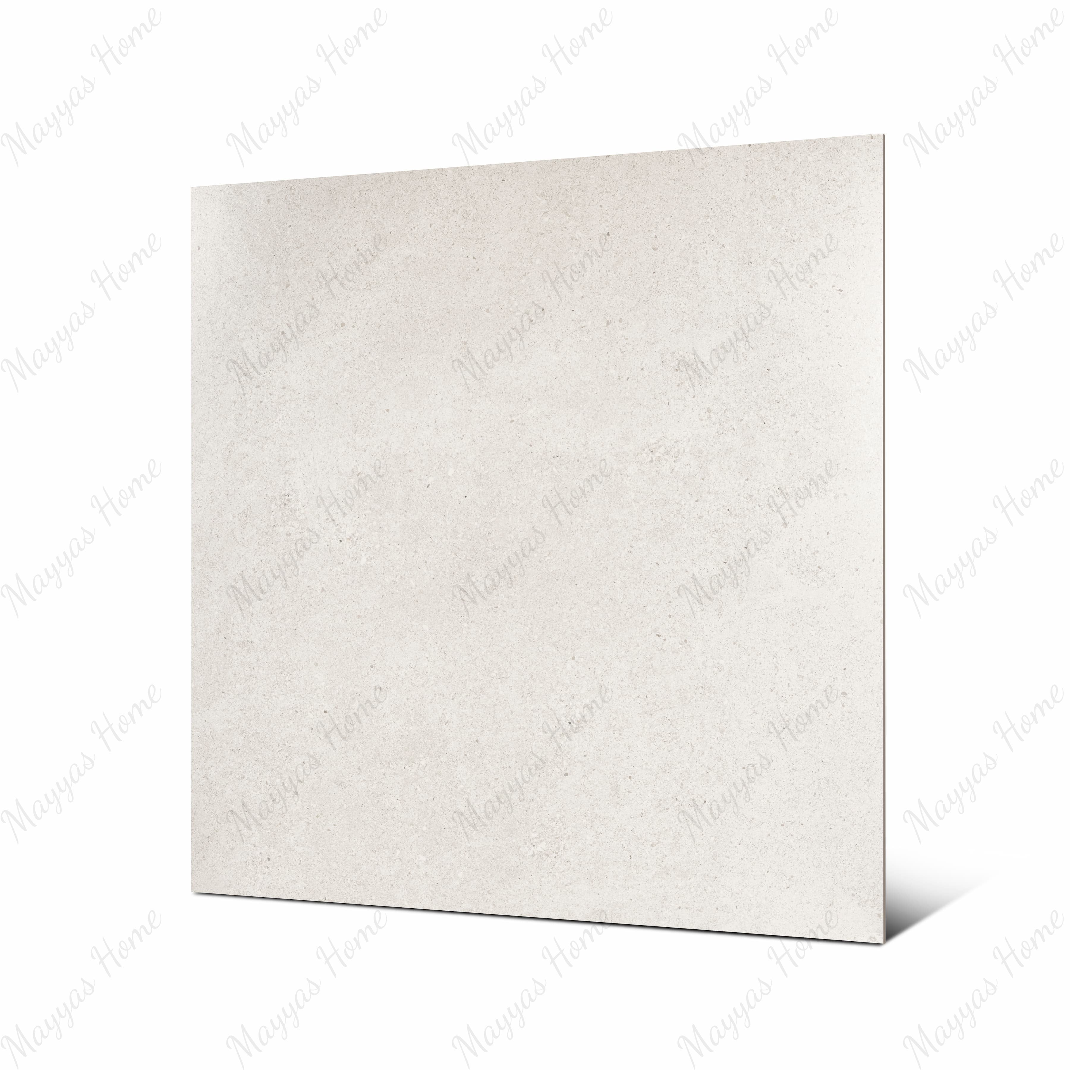 Ferro White 120x120cm matt porcelain tile with clean stone texture. Durable, elegant, and perfect for modern walls and flooring.