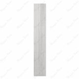 CIAZ WHITE 20x120cm porcelain tile features a matte white wood look, 09MM thick—perfect for clean, modern spaces needing brightness and durability.