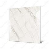 Shop STATUARIO ANGEL large format porcelain tiles (120x120cm) with a 9MM glossy finish and premium white marble effect. Durable, scratch-resistant, and easy to install. Perfect for luxurious interiors.