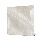 ARMANI ROMANO – 120x120cm glossy porcelain tile with beige marble effect. Ideal for elegant, modern interiors with seamless large format appeal.