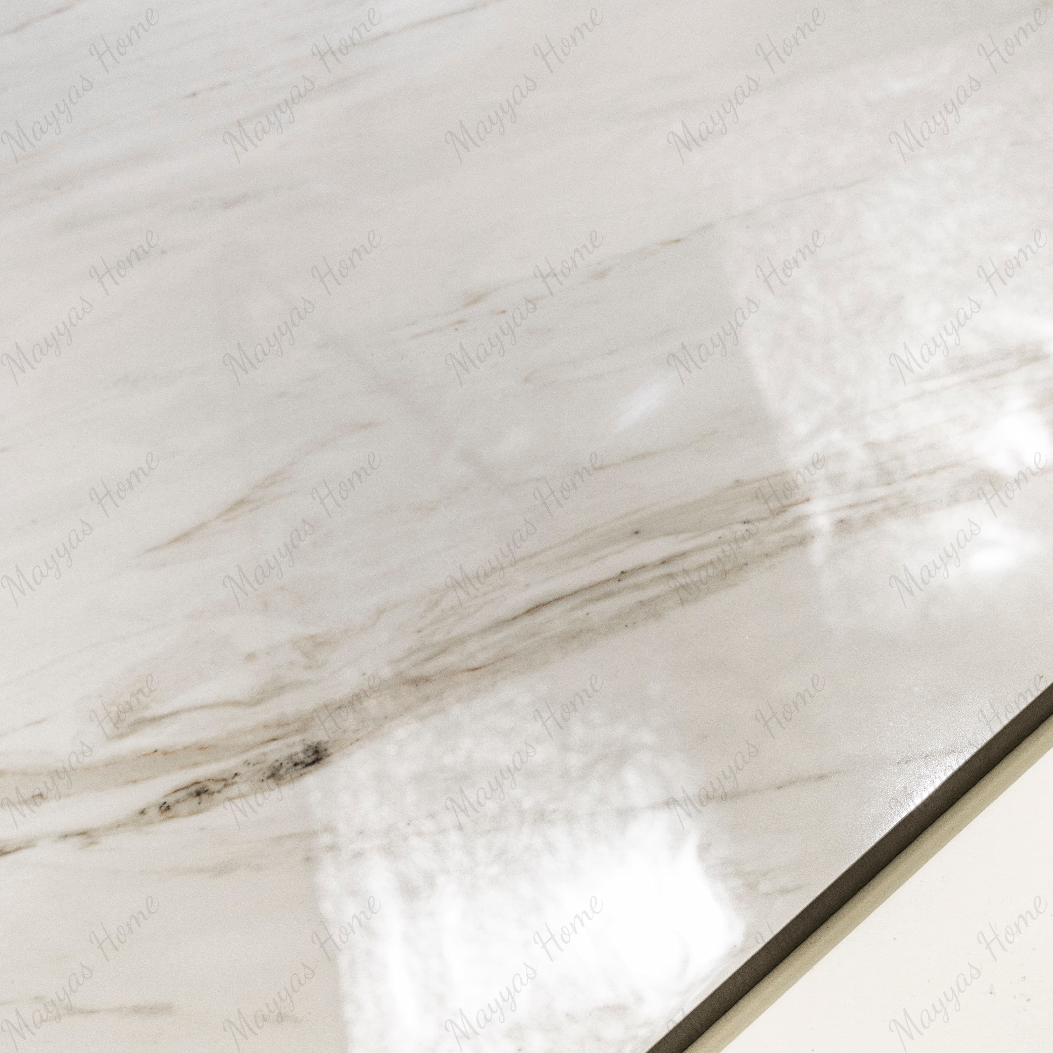 CAVALLO – 120x120cm glossy porcelain tile with sleek marble look. Large format tile designed for modern, stylish interiors with durability and shine.