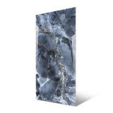 Onice Cobalto 160x320cm 06mm – Book-Match Glossy Porcelain Tile