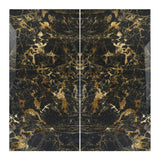 Black Gold 160x320cm 06mm – Book-Match Glossy Porcelain Tile