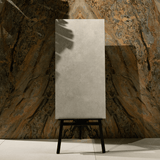 Luna Cool Grey Marble Look Porcelain Tile 60x120cm – 16mm Thickness