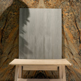 Durable grey wood-look porcelain tile for living room and bedroom floors
