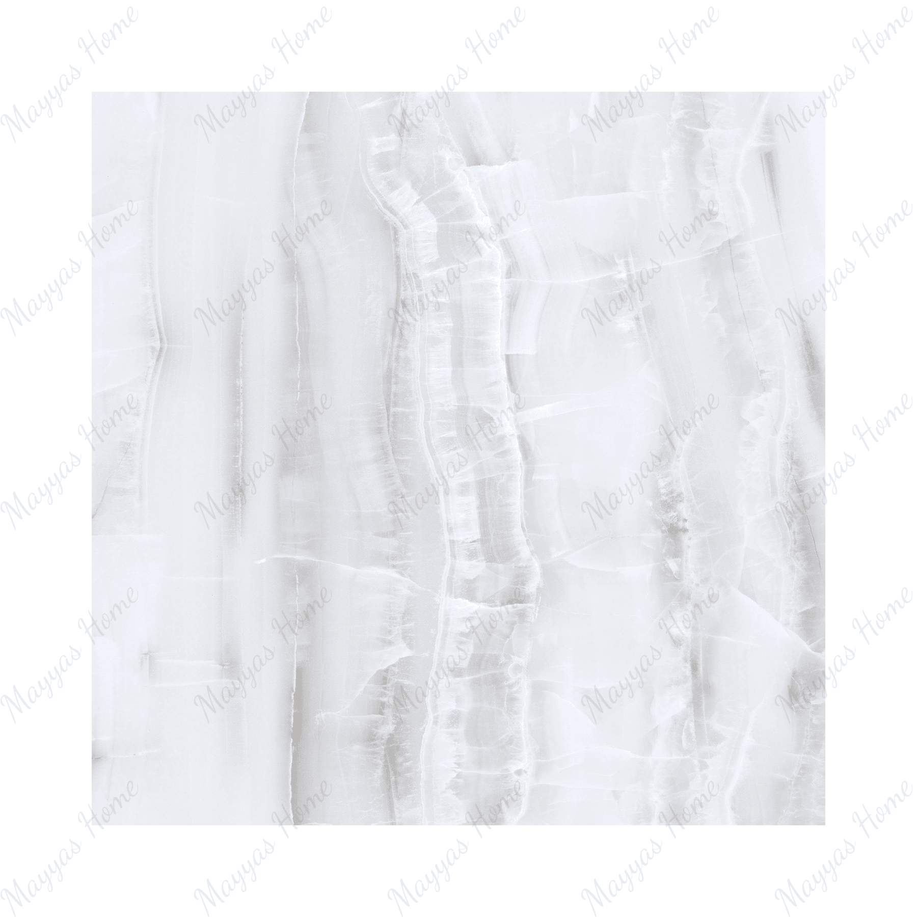 ARDEN ONYX 60x60cm Glossy Porcelain Tile – 09MM Marble-Look Finish