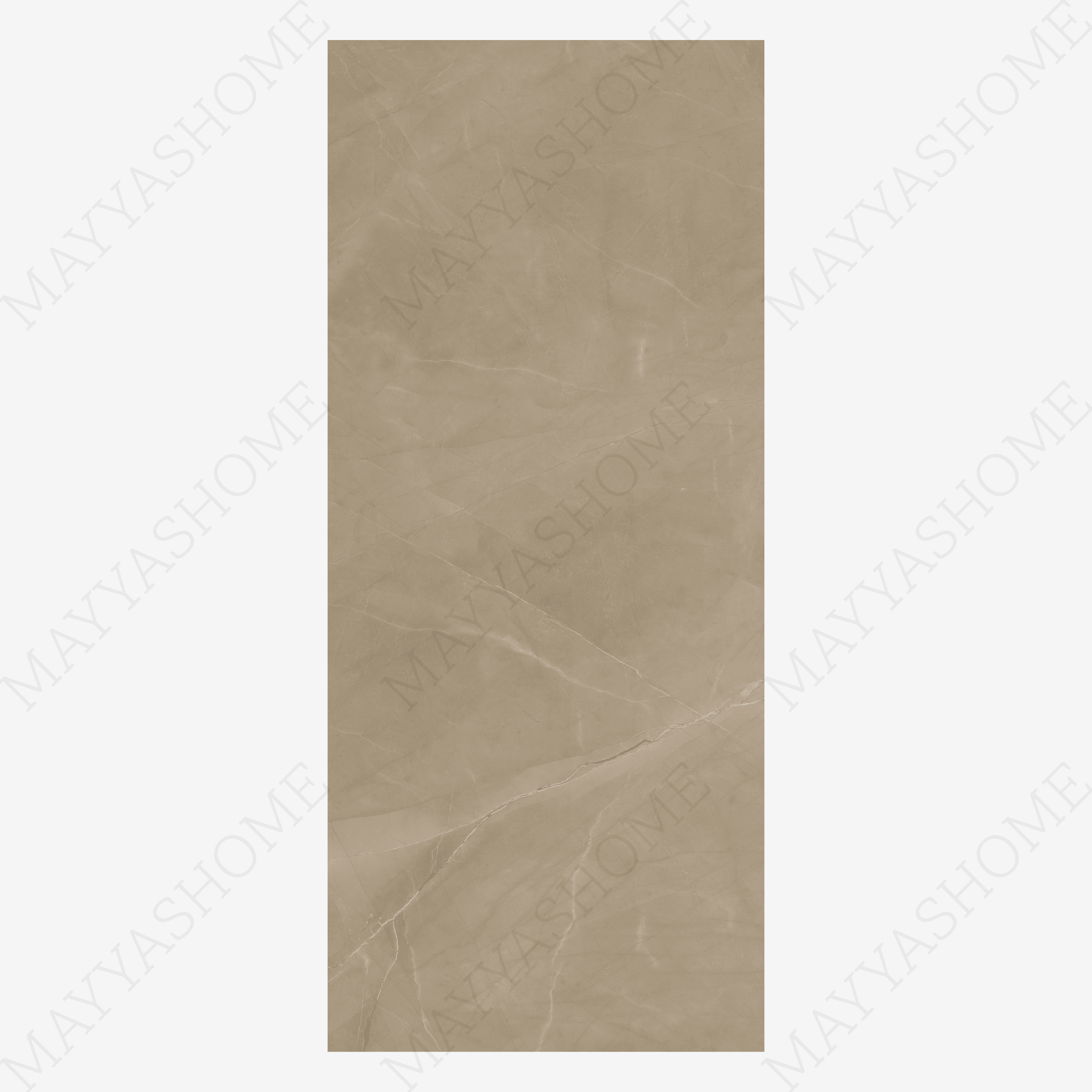 ARMANI BROWN 120x278cm marble look tile with stunning veining in a luxurious glossy finish. A premium large format tile for elegant interiors.