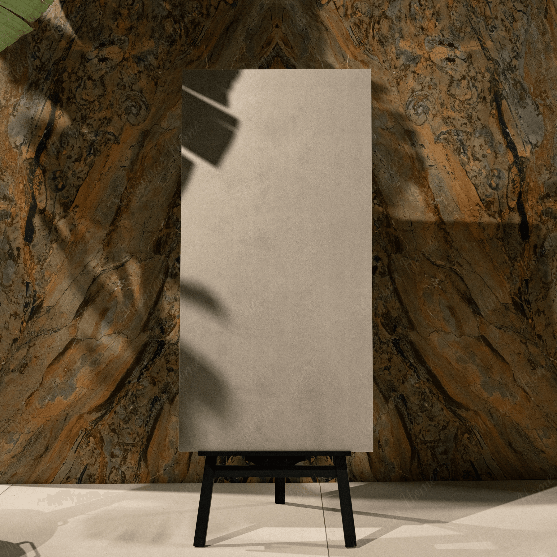 Almora Tusk porcelain tile 60x120cm with 9mm thickness features a warm marble look, durable porcelain body, premium finish for floors and walls.