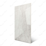 Androsh Grey glossy stone effect porcelain tile 60x120cm with 9mm thickness offers modern grey tones for elegant interiors.