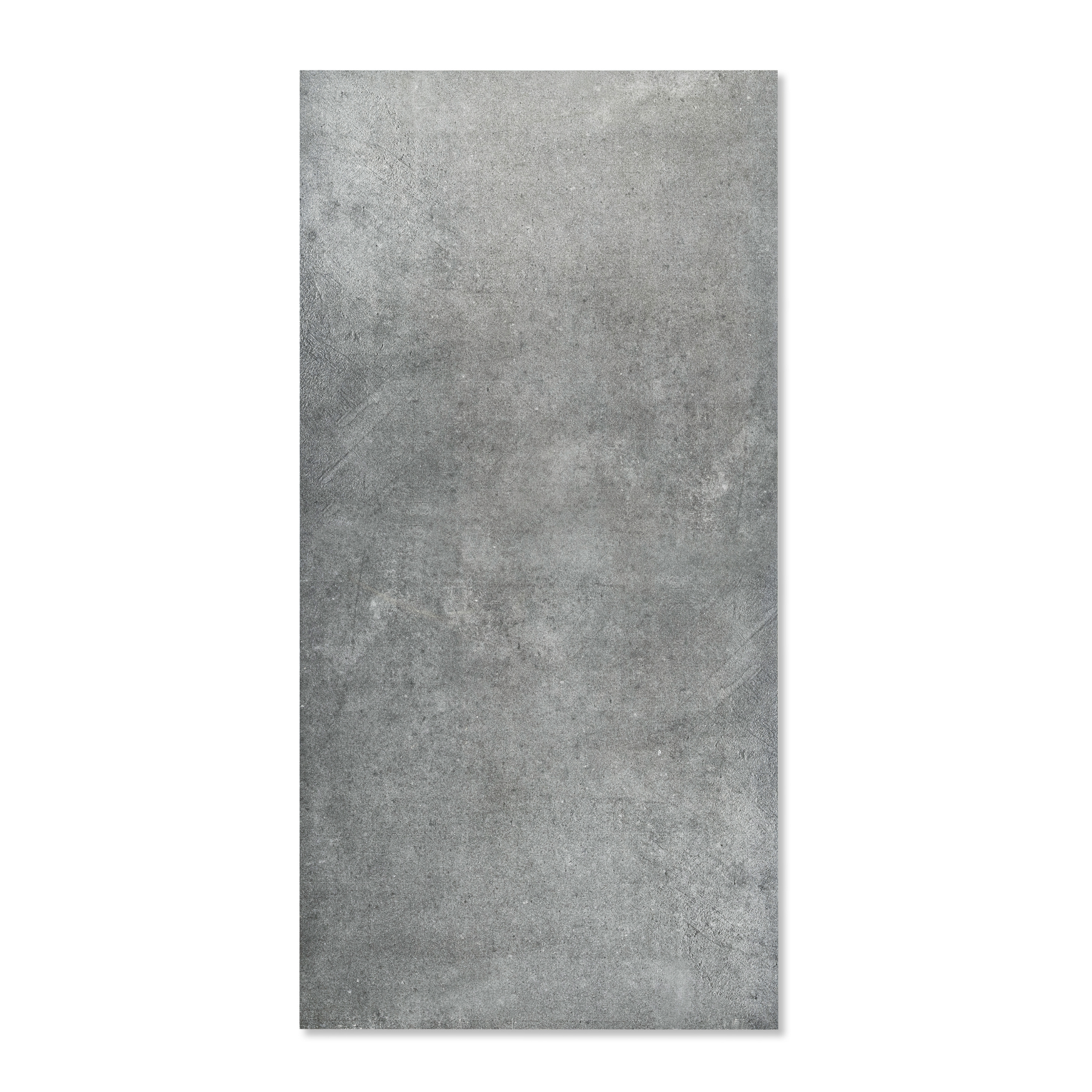 Aosta Grey porcelain tile 60x120cm 2mm thickness, grey stone look design, durable porcelain tile for modern floors and walls.