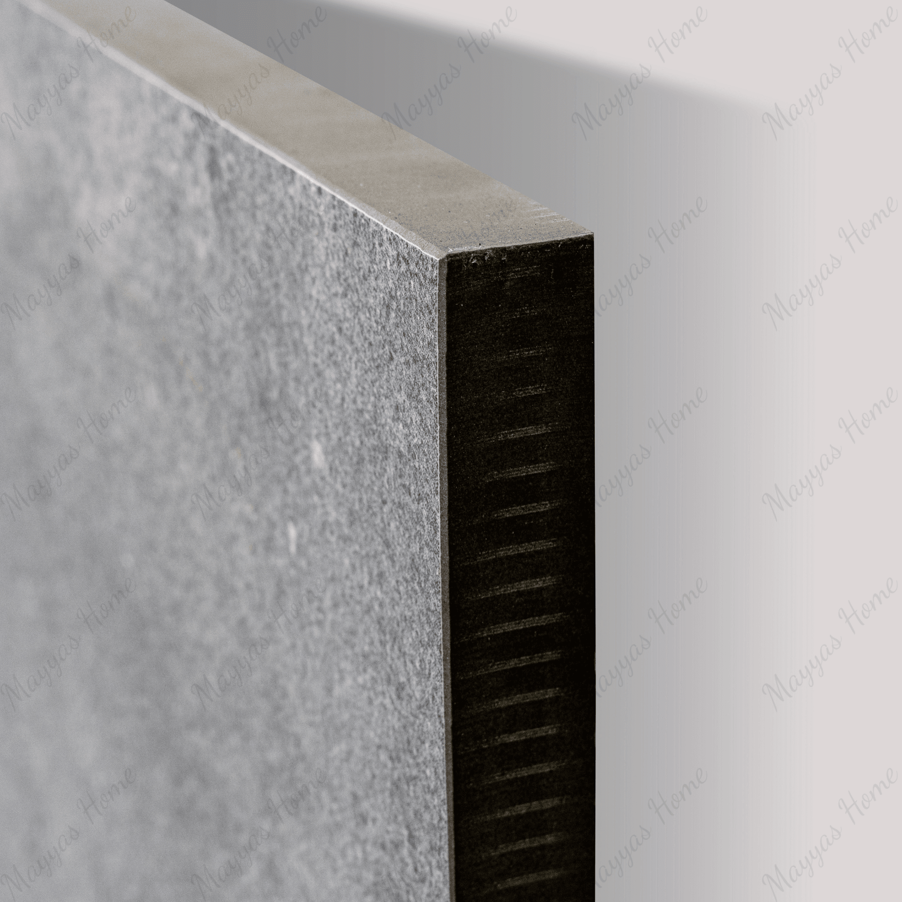 Aosta Grey porcelain tile 60x120cm 2mm thickness, grey stone look design, durable porcelain tile for modern floors and walls.