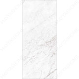 Arabesque Bianco glossy porcelain slab 120×280cm 6mm thickness. Large-format luxury wall slab with polished finish for modern interiors and premium spaces.