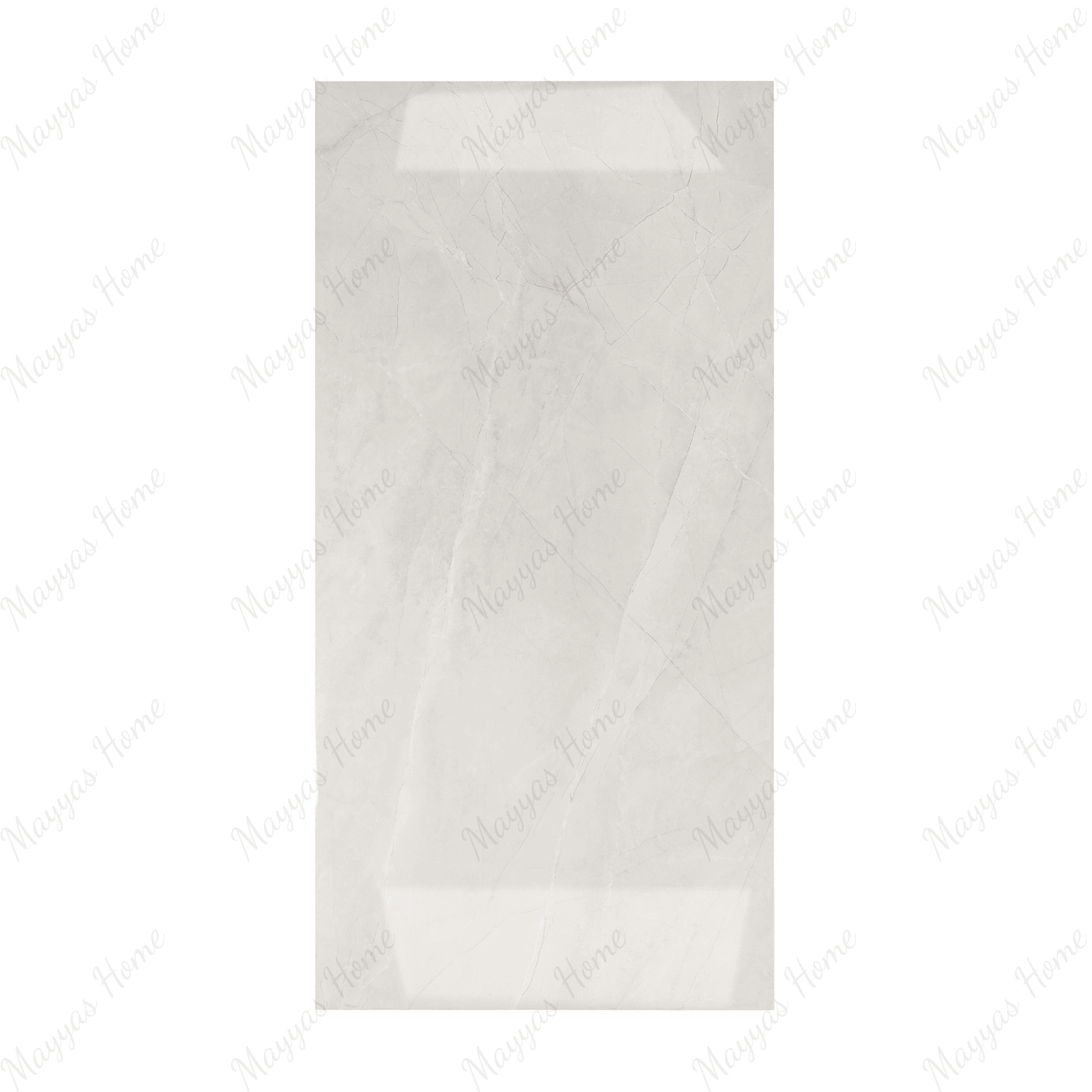 Armani Bianco 80x160cm glossy porcelain tile, 09mm thick with a marble-inspired design. Elegant high-gloss finish, ideal for modern interiors.
