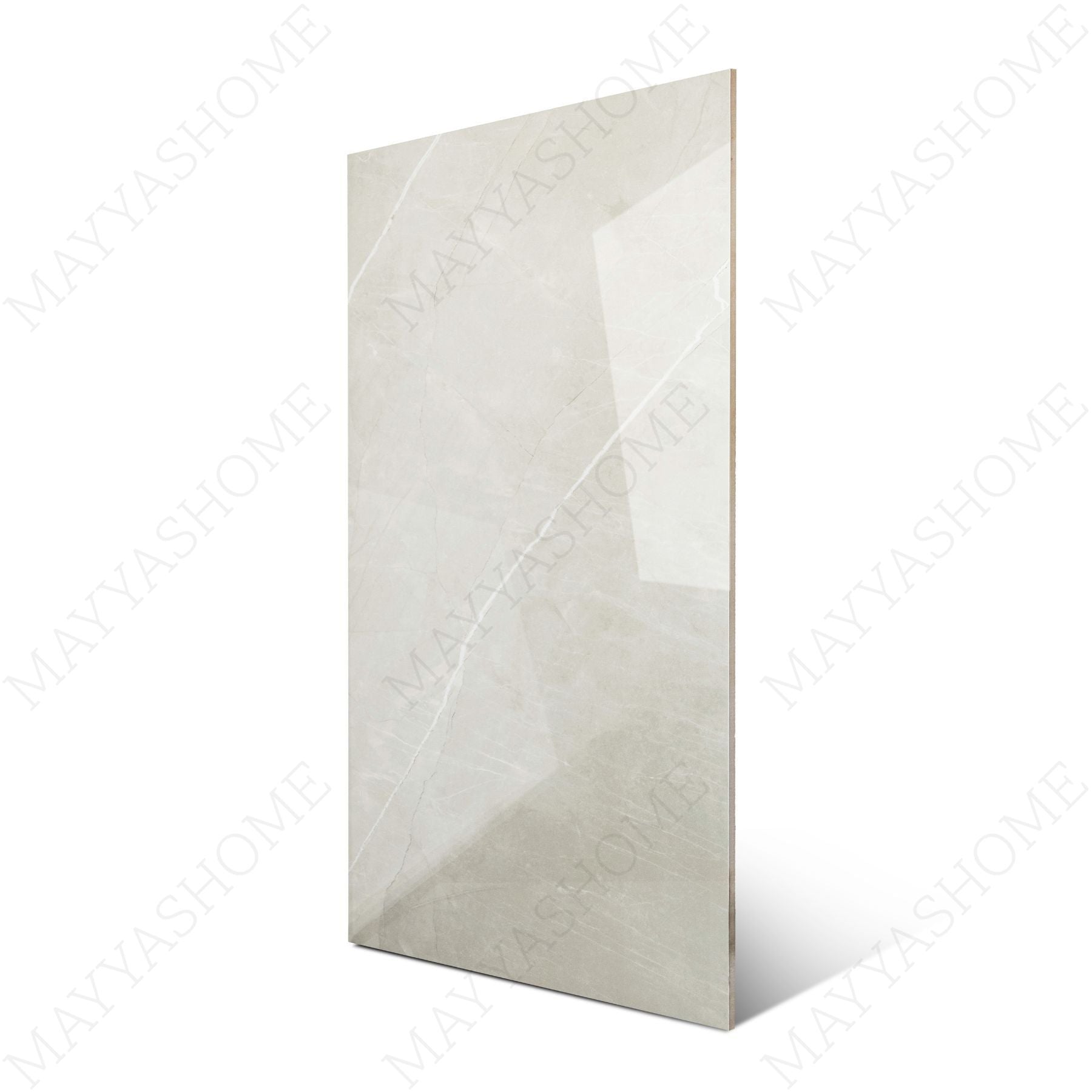 Armani Grey glossy marble effect porcelain tile 60x120cm with 9mm thickness delivers sleek elegance for modern interiors.