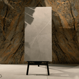 Armani Grey porcelain tile 60x60cm with 9mm thickness, marble look design, durable porcelain, ideal for floors and walls.