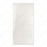 Artico Onyx Bianco glossy marble effect porcelain tile 60x120cm with 9mm thickness features white base, delicate veining, subtle onyx patterns & polished finish