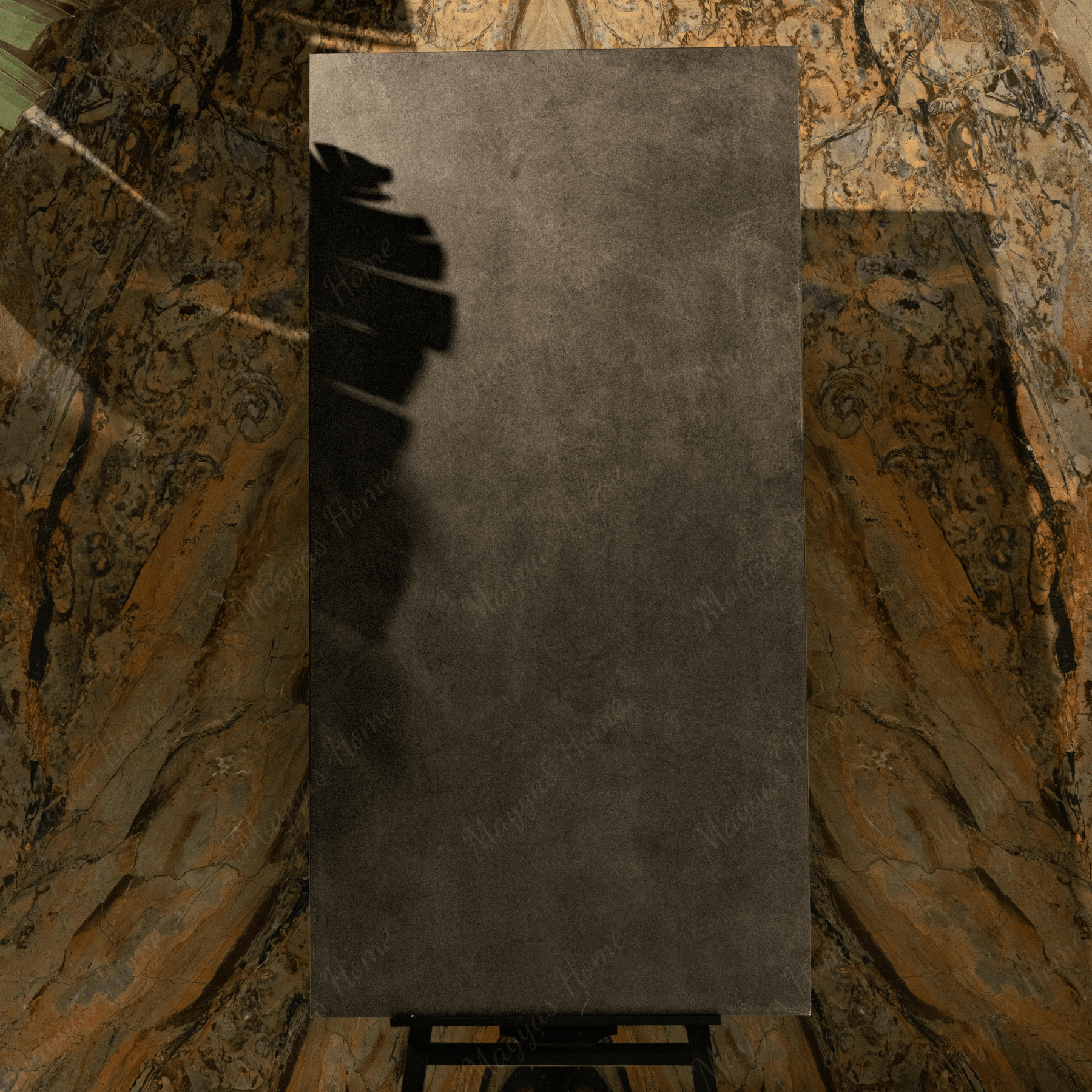 Azure Nero 80x160cm matt porcelain tile, 09mm thick with a bold dark tone. Durable and elegant, ideal for modern walls and floors.