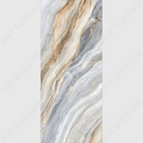 BETHANY BLUE 120x278cm 09mm – Book-Match Glossy Porcelain Tile