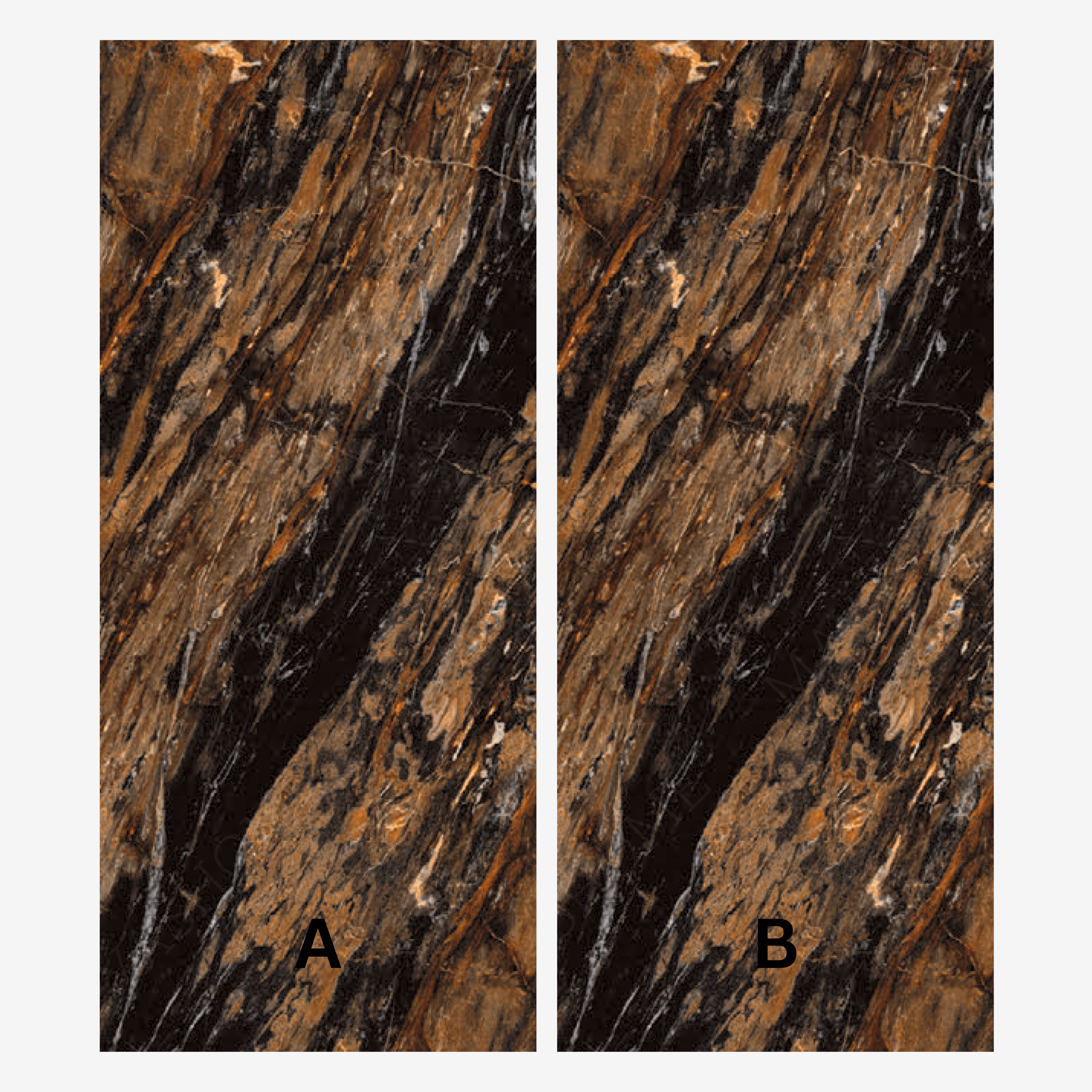 BLACK FOREST 120x278cm marble look tile with bold veining in a striking glossy finish. A premium large format tile for sophisticated interiors.