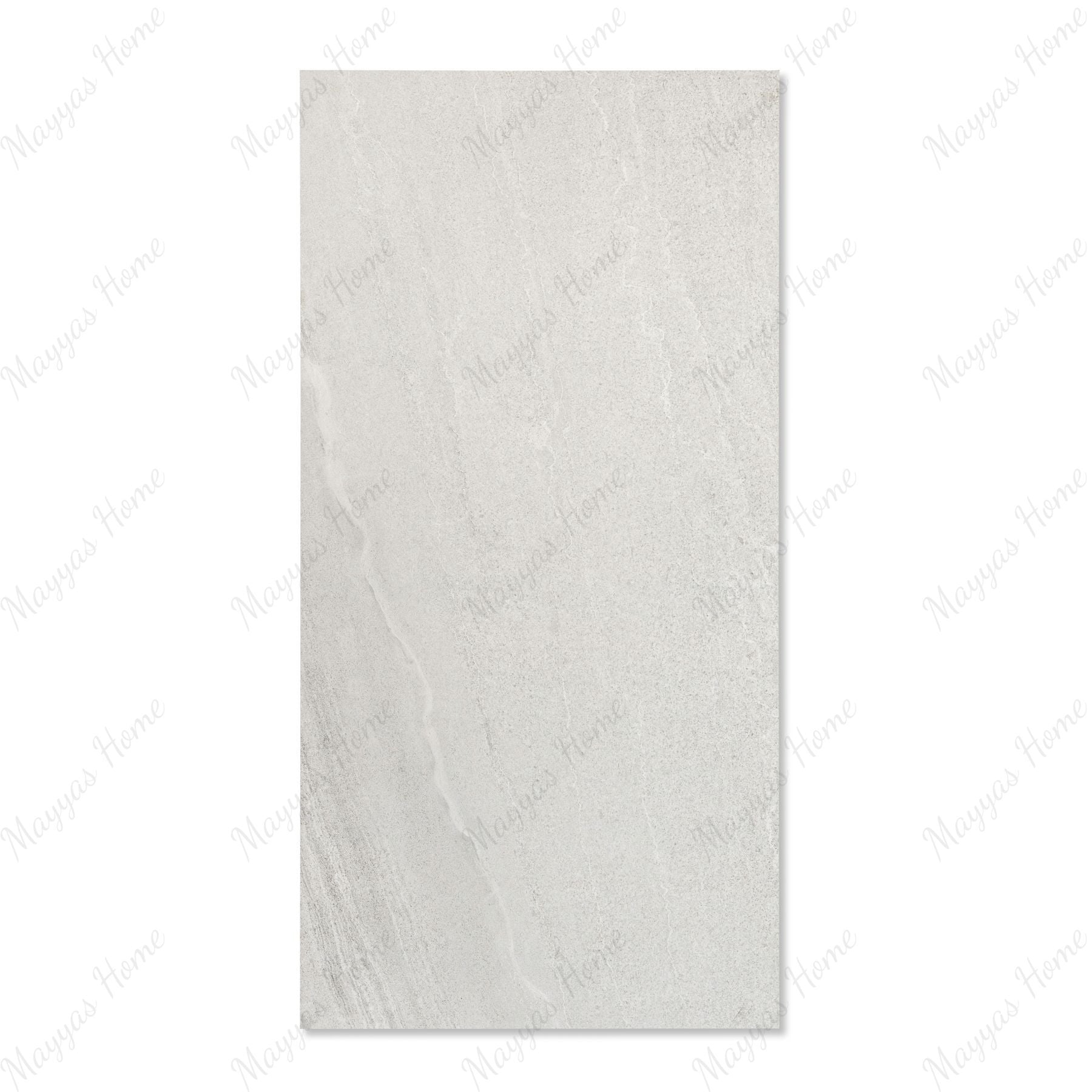 Basalt Silver Sicura porcelain tile 60×120cm with anti-slip stone finish, durable porcelain strength ideal for floors and wet areas.