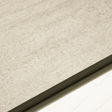 Bergstone Beige porcelain tile 60x120cm 2mm thickness, beige stone look design, durable porcelain tile for modern floors and walls.