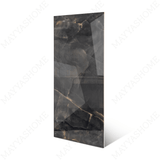 Black Panther Onyx porcelain tile 60x120cm 9mm thickness, bold marble look design, durable porcelain, ideal for luxury floors and walls.