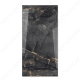 Black Panther Onyx porcelain tile 60x120cm 9mm thickness, bold marble look design, durable porcelain, ideal for luxury floors and walls.
