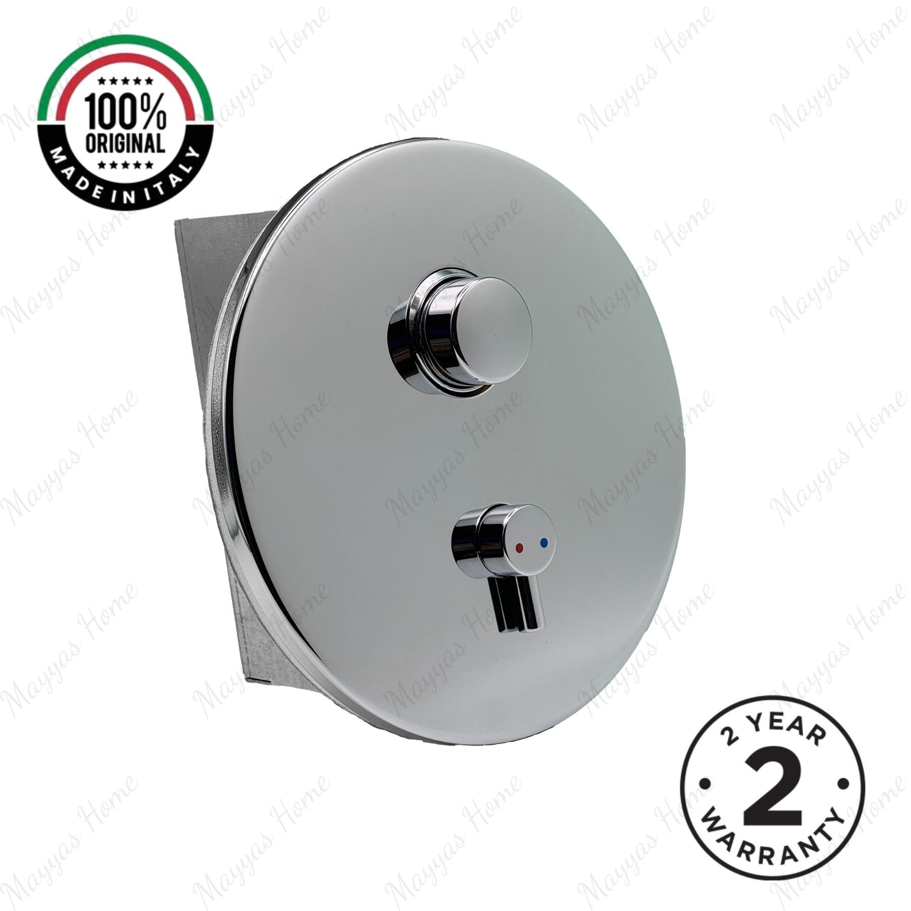Built-in timed shower mixer tap with 15–25 second push-button control, installation box and anti-vandal protection. Ideal for UAE commercial, hospitality and public shower facilities.