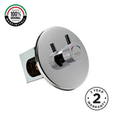 Built-in timed shower tap with 15–25 second push-button control, installation box and anti-vandal protection for UAE commercial and public shower facilities.