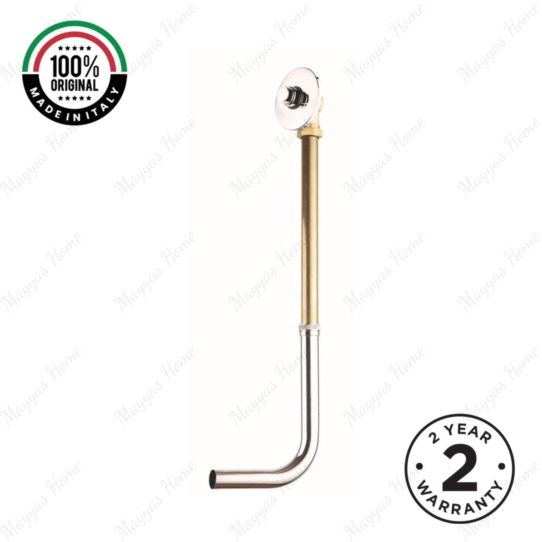 Built-in timed toilet flush valve with push-button timer control, integrated drain pipe and G 3/4” connection. Ideal for UAE commercial, hospitality, healthcare and public washrooms.