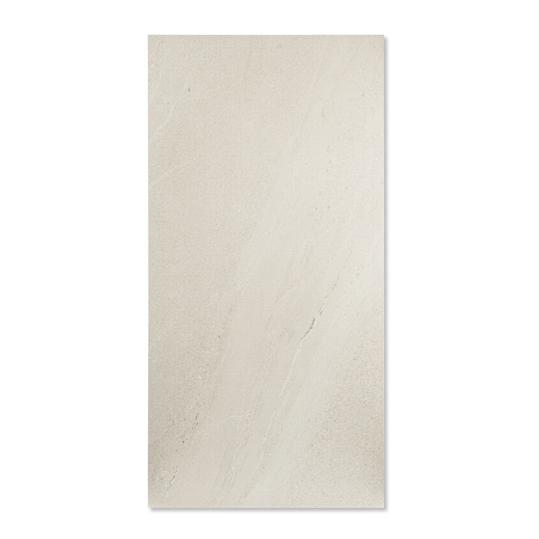 Burlington Crema porcelain tile in 60x120cm size featuring warm limestone crema tones, natural texture and durable 9mm thickness for floors and walls.