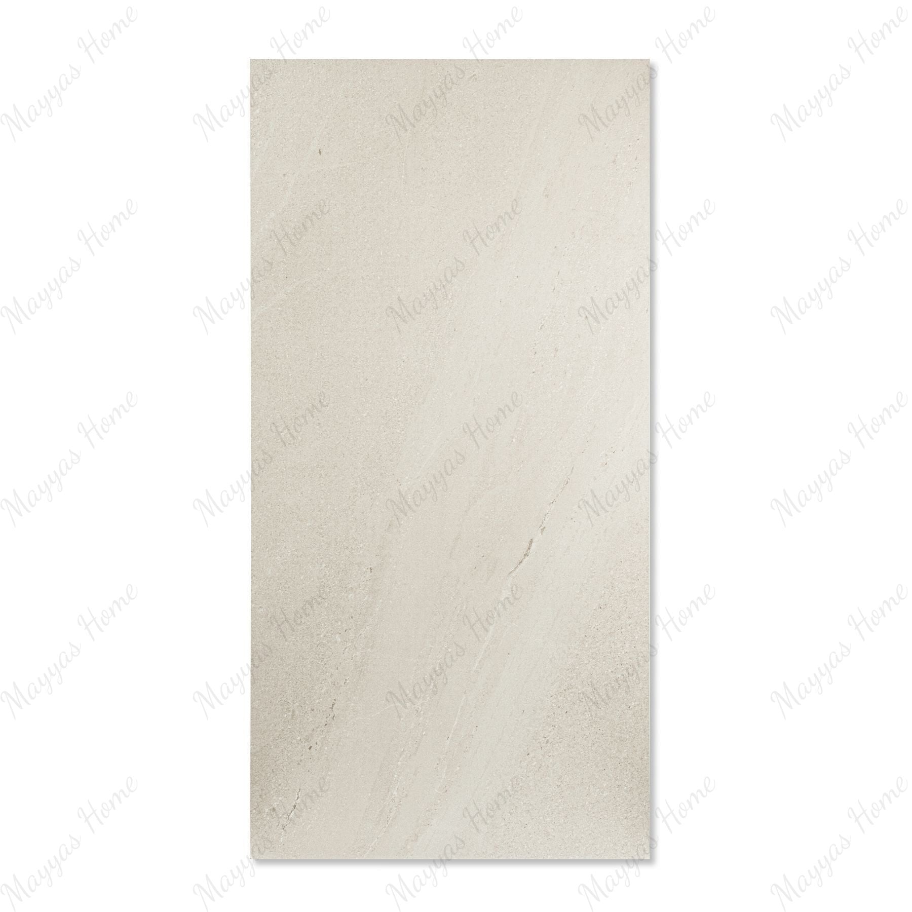 Burlington Crema porcelain tile in 60x120cm size featuring warm limestone crema tones, natural texture and durable 9mm thickness for floors and walls.