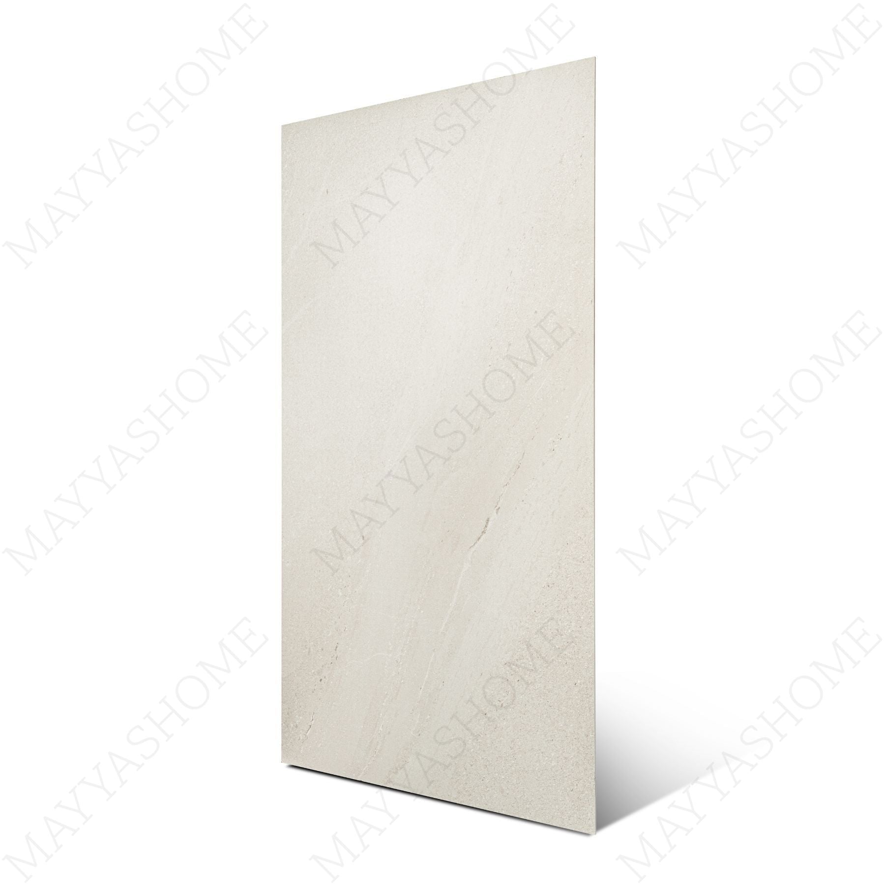 Burlington Crema porcelain tile in 60x120cm size featuring warm limestone crema tones, natural texture and durable 9mm thickness for floors and walls.