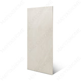 Burlington White matt marble effect porcelain tile 60x120cm with 9mm thickness features clean white tones, soft veining and elegant smooth finish.