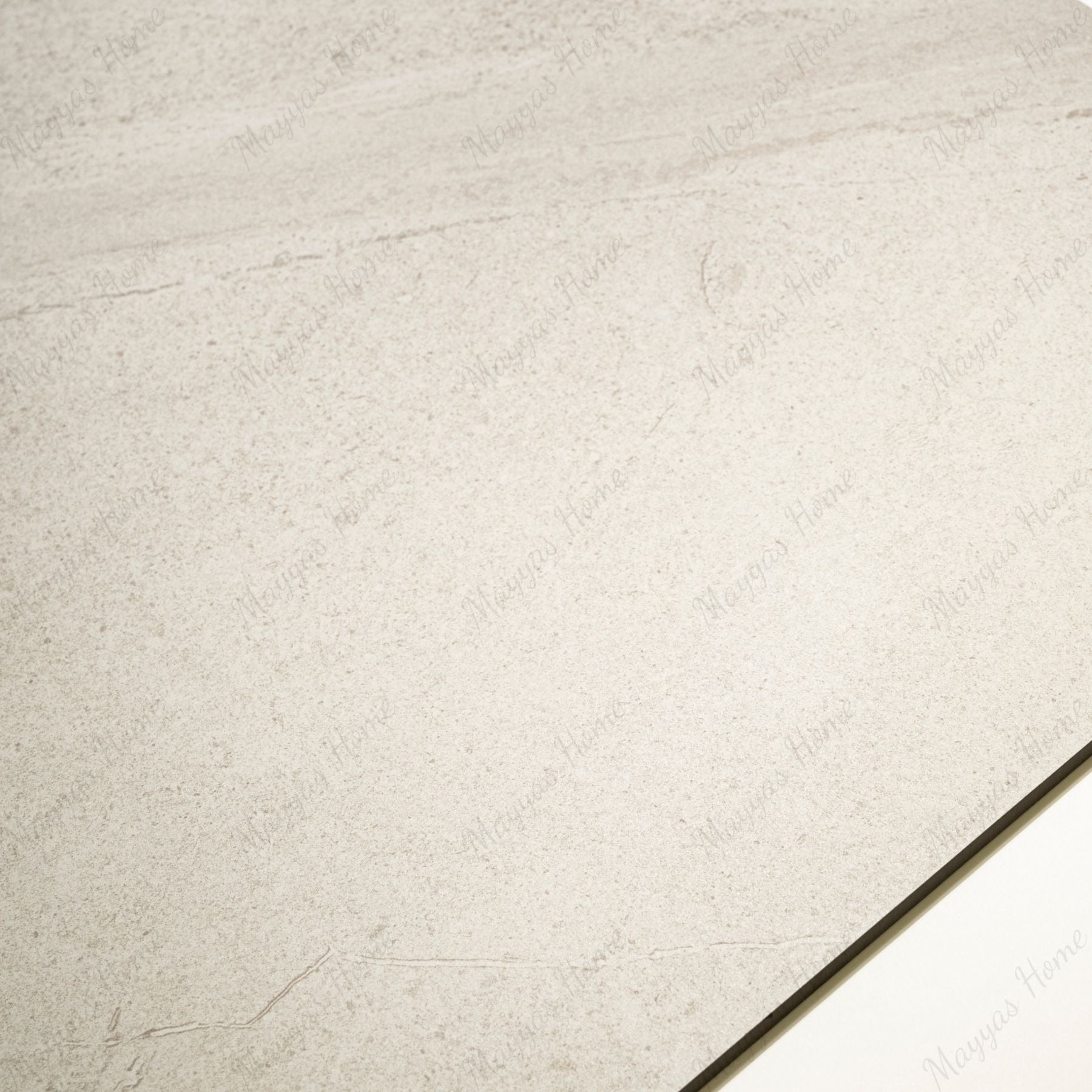 Burlington White matt marble effect porcelain tile 60x120cm with 9mm thickness features clean white tones, soft veining and elegant smooth finish.
